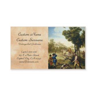 The Quail Hunting Francisco José Goya masterpiece