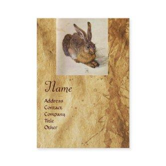 THE RABBIT ( Young Hare ) Monogram
