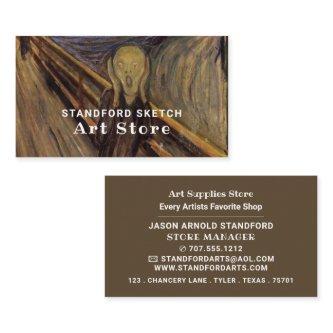 The Scream By Edvard Munch, Art Supplies Store