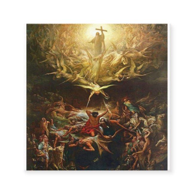 The Triumph Of Christianity By Gustave Dore Square