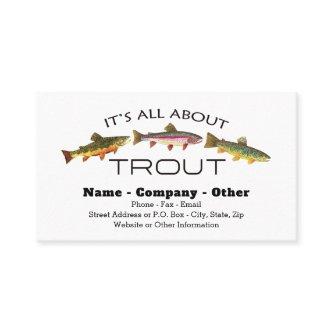 The Trout Fly Fisherman's Fisherwoman's