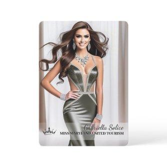The Ultimate Pageant Promo Card - Portrait