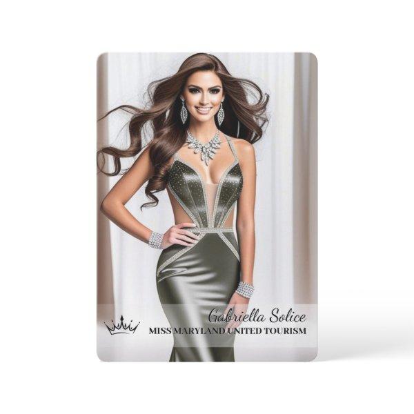 The Ultimate Pageant Promo Card - Portrait