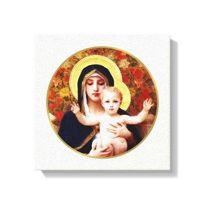 "The Virgin of the Lilies" Fine Art Wrapped Canvas