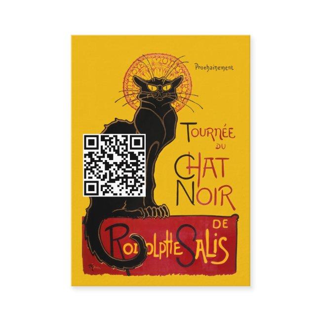 Theophile Steinlen - Le Chat Noir - QR Code