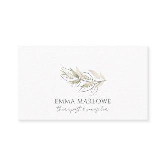 Therapist Counselor Business & Appointment Card