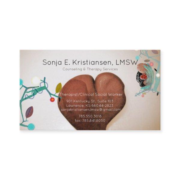 Therapy & Counseling Services Appointment Card