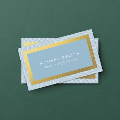 Thick Gold Border on Custom Color