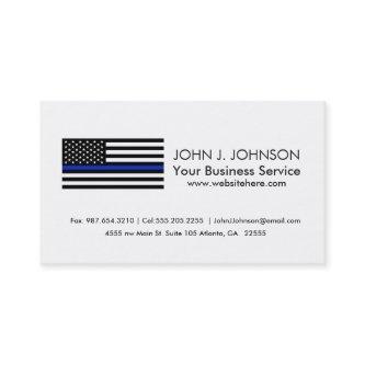 Thin Blue Line American Flag