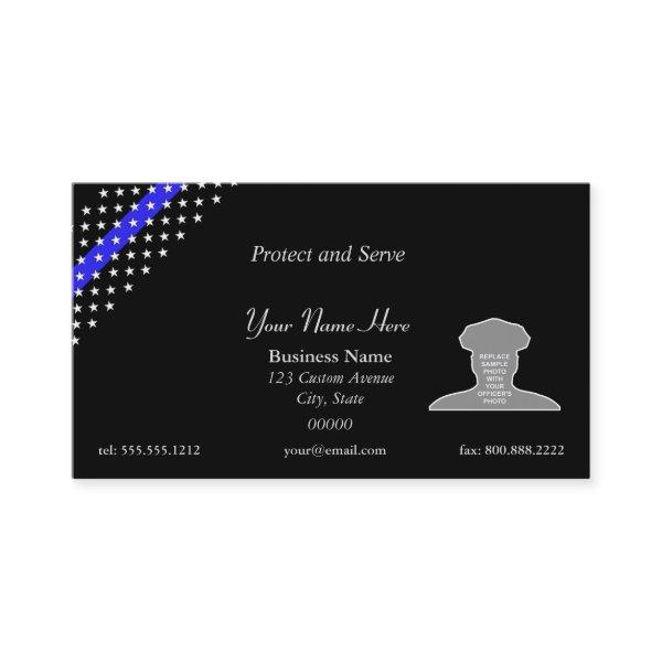 Thin Blue Line Custom Photo