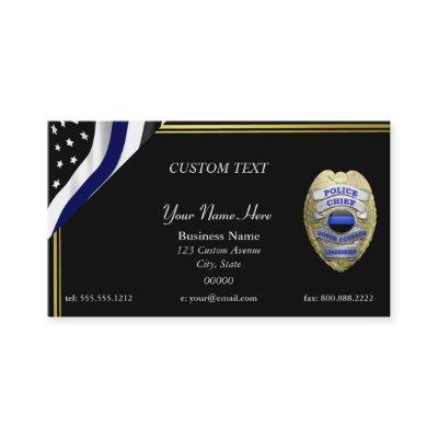 Thin Blue Line Police Chief
