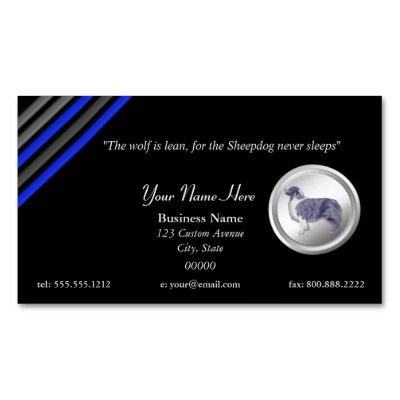 Thin Blue Line Police "The Sheepdog Never Sleeps"   Magnet