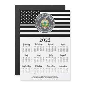 Thin Gray Line Custom Logo 12 Month 2022 Calendar