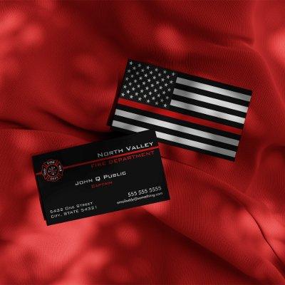 Thin Red Line American Flag