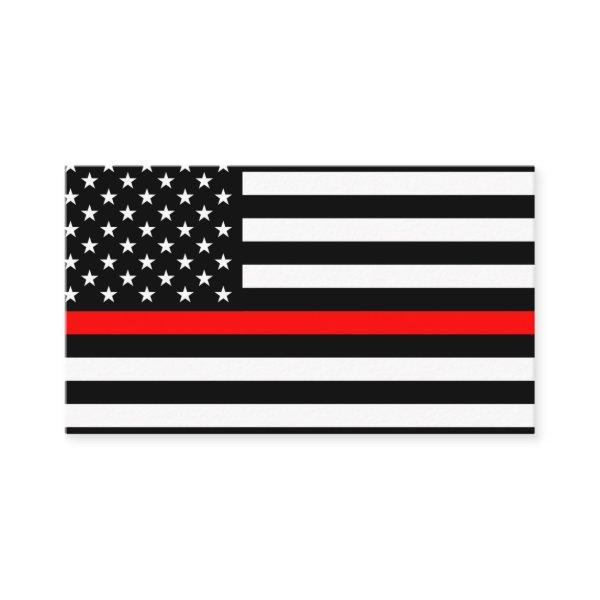 Thin Red Line Flag