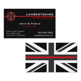 Thin Red Line UK Flag