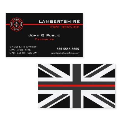 Thin Red Line UK Flag
