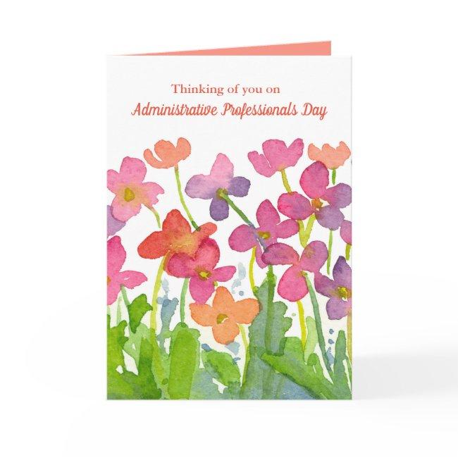 Thinking of You Administrative Professionals Day Card