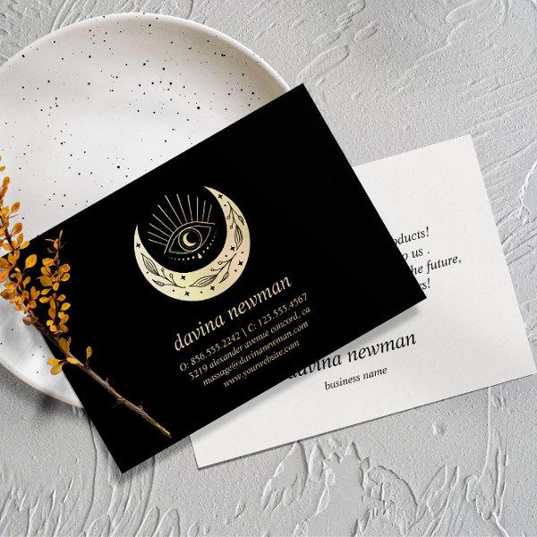Third  Eye Gold Moon Customer Thank you Boho  Enclosure Card
