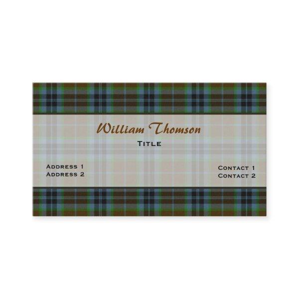 Thomson Plaid Custom