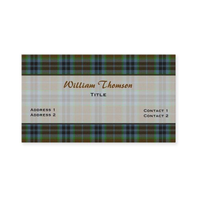 Thomson Plaid Custom