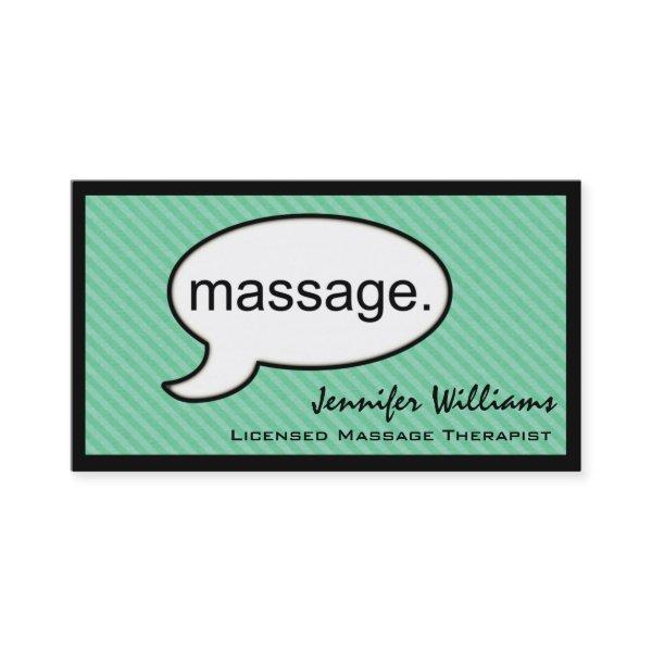 Thought Cloud Massage Therapist