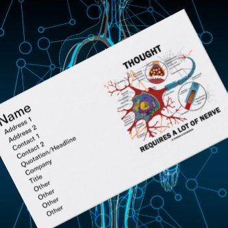Thought Requires A Lot Of Nerve (Neuron / Synapse)