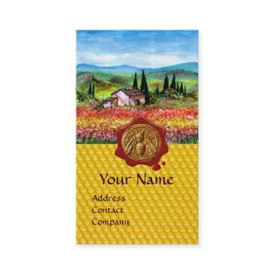 THOUSAND FLOWER FIELD,HONEY BEE WAX SEAL,BEEKEEPER