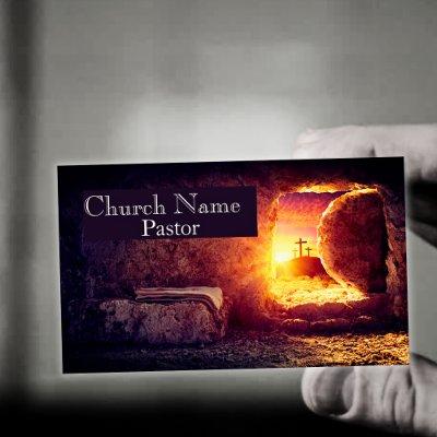 Three Crosses Empty Tomb Church Pastor