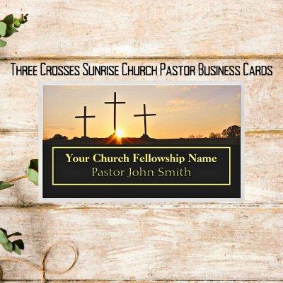 Three Crosses Sunrise Church Pastor