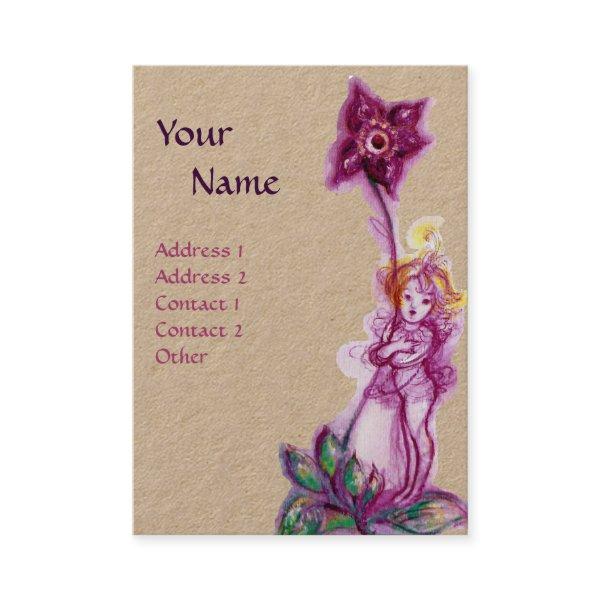 THUMBELINA MONOGRAM Purple Ultra Violet Kraft