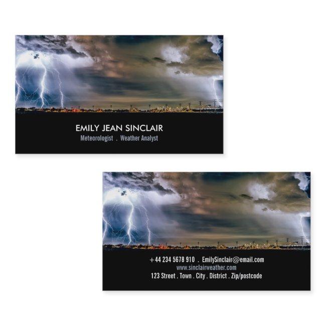 Thunderstorm and Lightening, Meteorologist