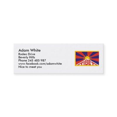 Tibet Flag Mini