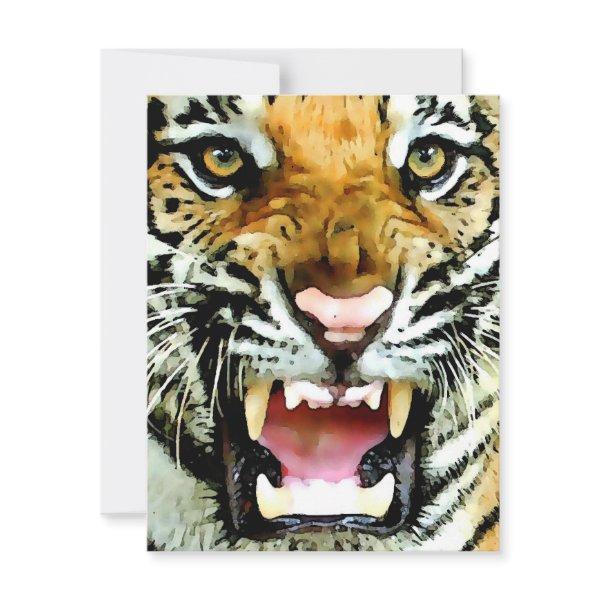 Tiger Invitations