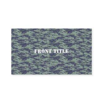 Tigerstripe Olive Green Camouflage