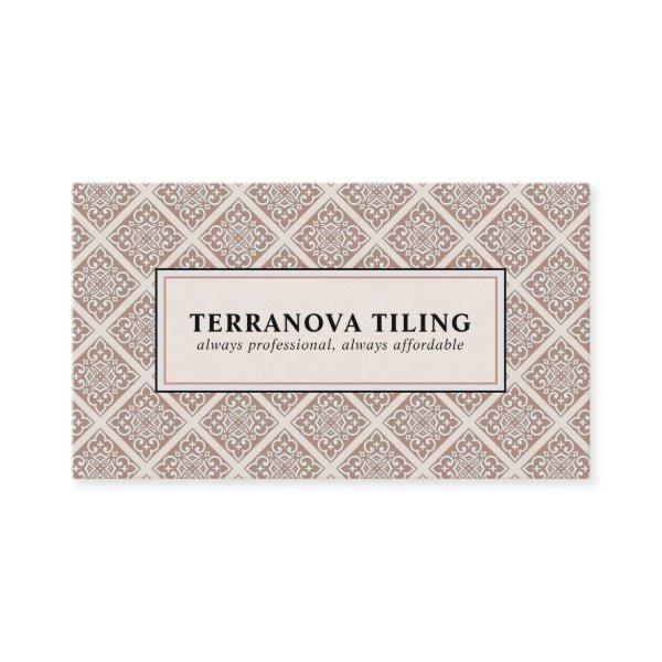 Tiler Tiling geometric Pattern  Square Business Ca