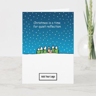Time for Quiet Reflection. Company Christmas Card