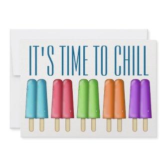 Time to Chill Party Invitation