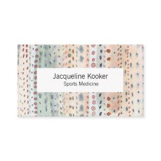 Tiny dots watercolor abstract