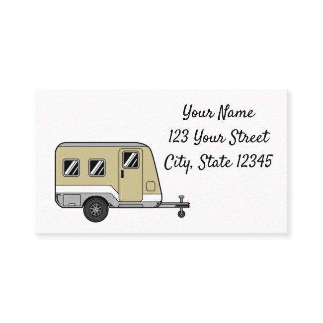 Tiny Tan Caravan Camper Thunder_Cove