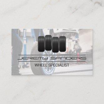 Tire and Wheel Service | Man working on Tires