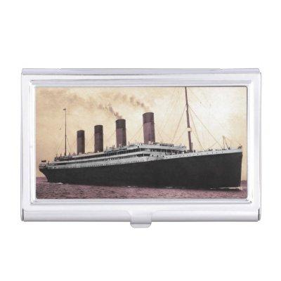 Titanic on Her Maiden Voyage Case For