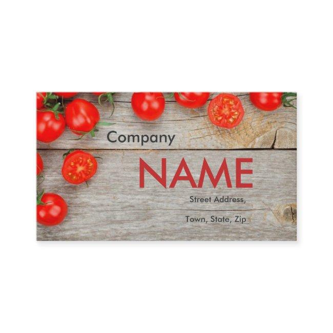 Tomato Fresh Juice Vegetable Vegetarian Card