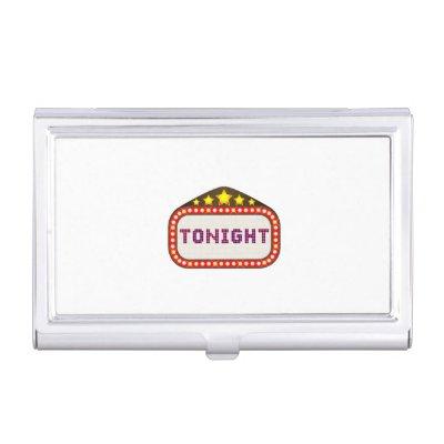 Tonight Movie Theatre Marquee  Case