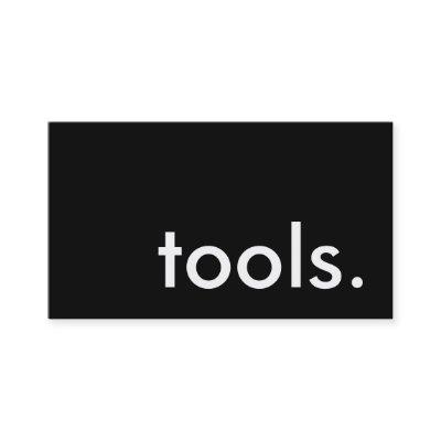 tools.