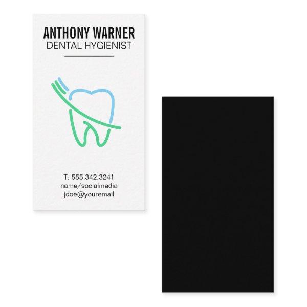 Tooth and Brush Logo