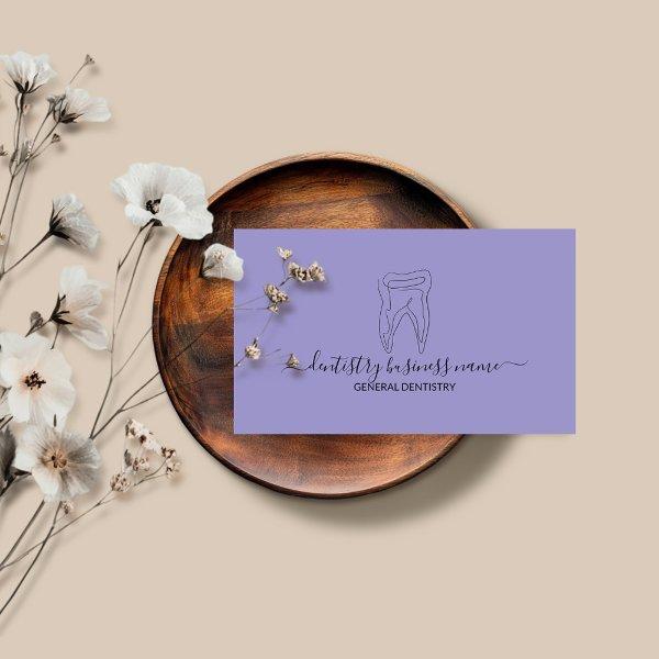 Tooth whitening dental clinic modern lilac