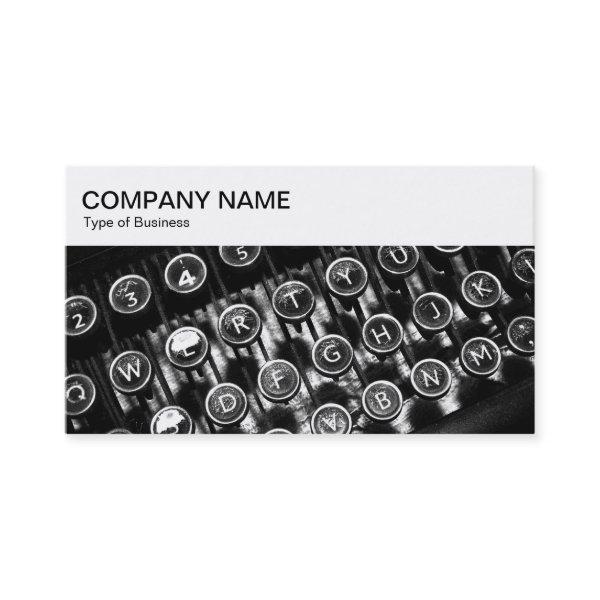 Top Panel - Old Typewriter