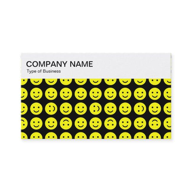Top Panel - Tumbling - Yellow on Black