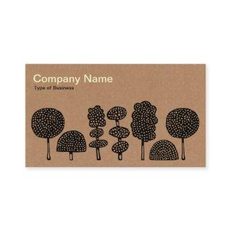 Topiary - Black on Cardboard Box Texture